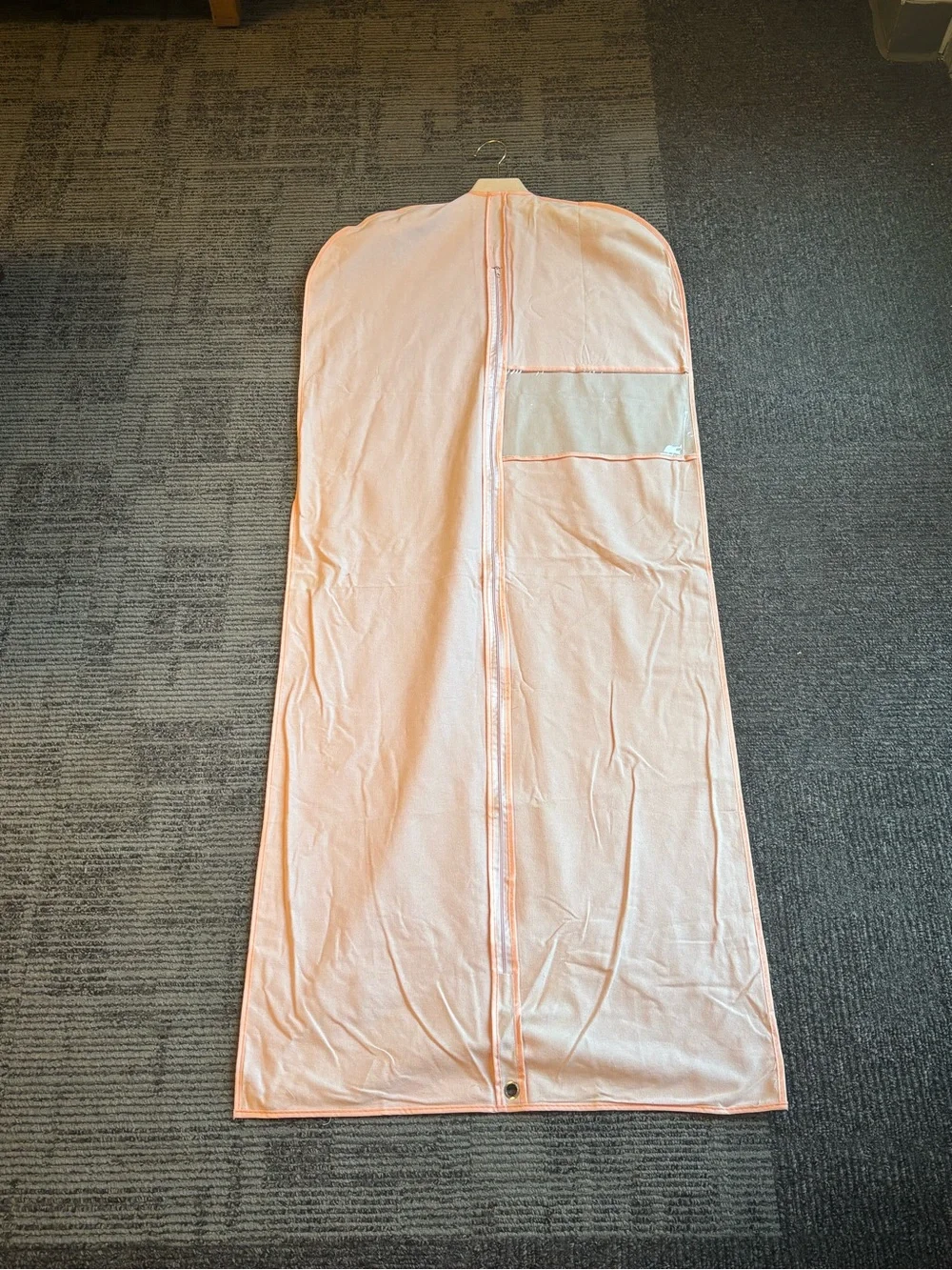 Moda Operandi garment bag and hanger